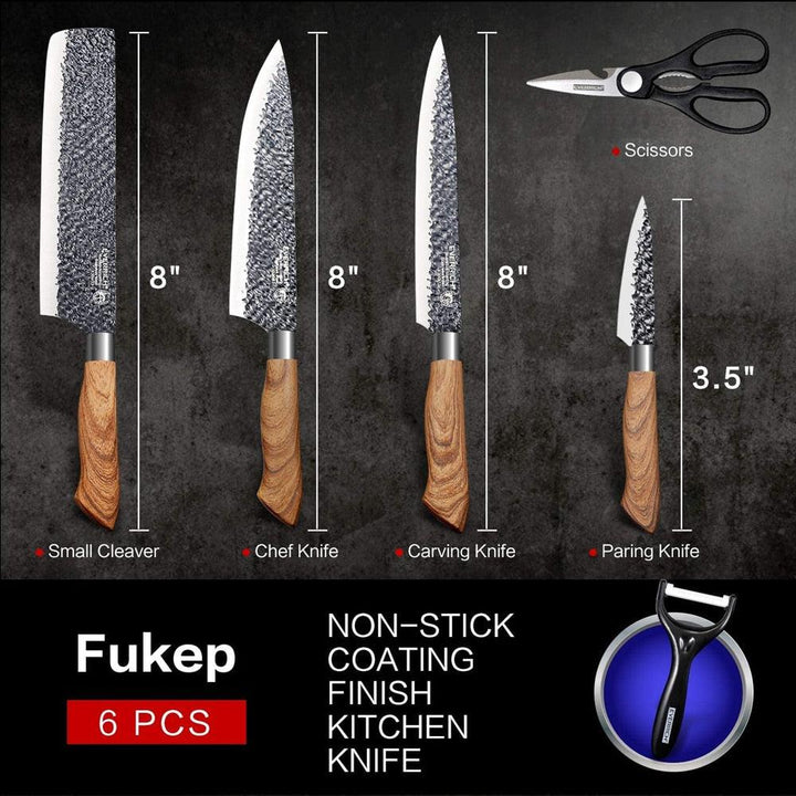 مجموعة سكاكين الشيف من الفولاذ المقاوم للصدأ سكين التقشير هدية - متجر بيوتي سنتر