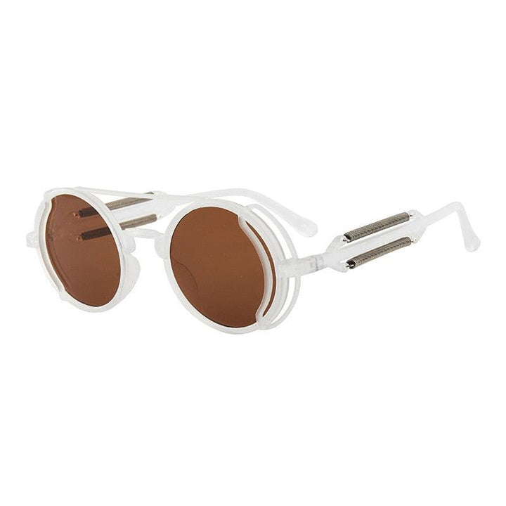 نظارات شمسية مستديرة فاخرة عالية الجودة للرجال والنساء - متجر بيوتي سنتر