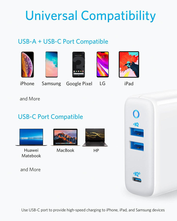 شاحن USB C مع منفذ PD 45 واط - متجر بيوتي سنتر