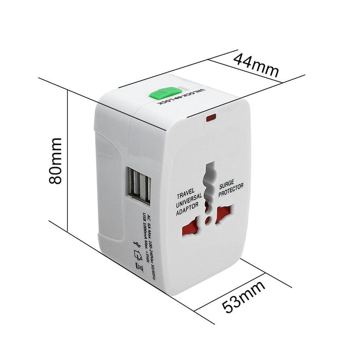 شاحن USB مع 2 منفذ - متجر بيوتي سنتر