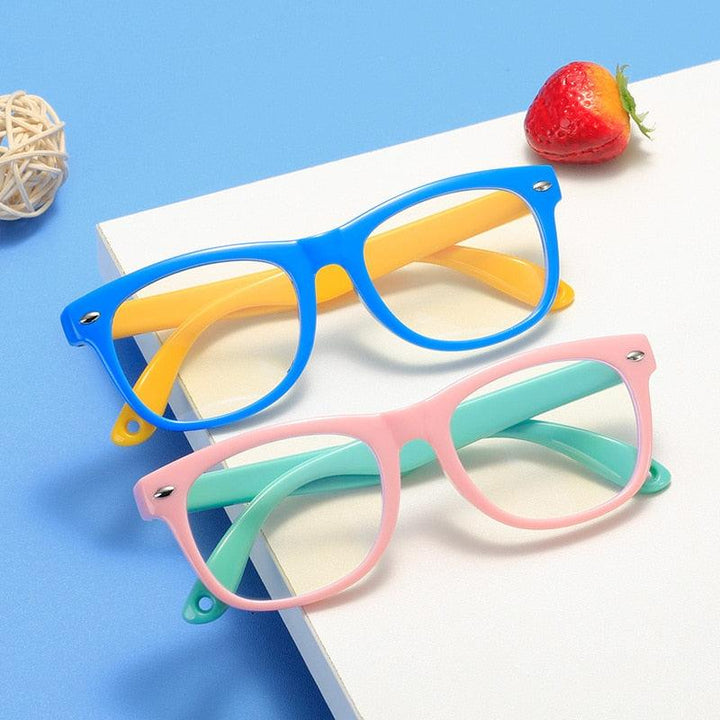 نظارات للأطفال أطار من السيليكون مكافحة الأشعة الزرقاء - متجر بيوتي سنتر