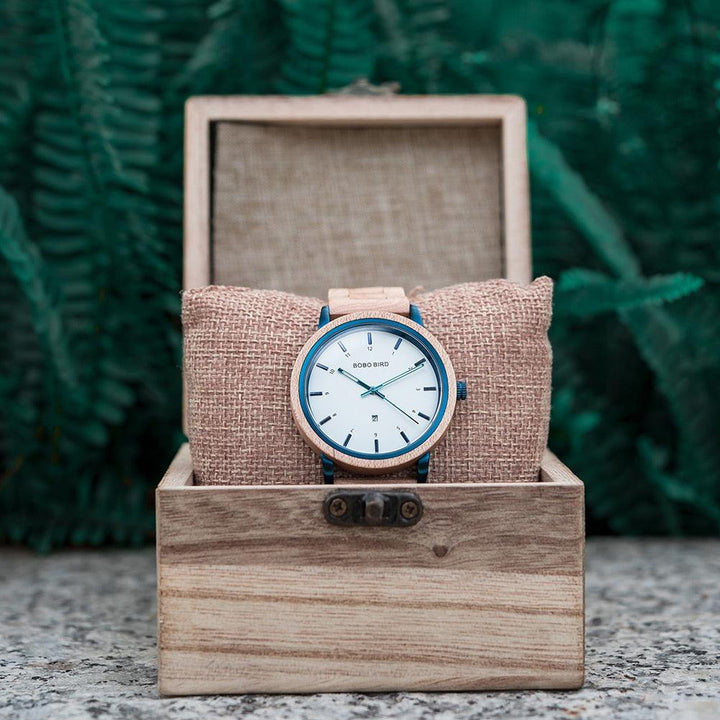 ساعة يد خشبية للنساء بوبو بيرد مقاومة للماء - متجر بيوتي سنتر
