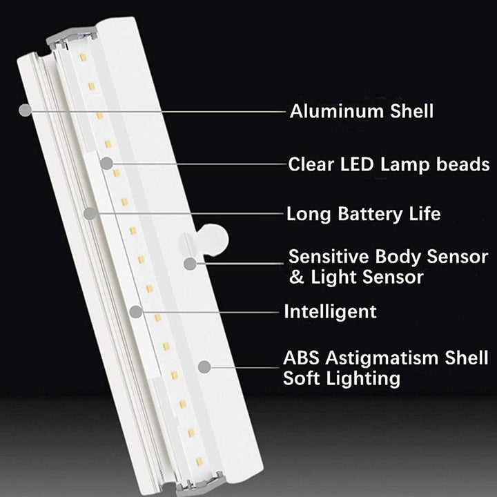 مصباح LED مستشعر للحركة متنقل - متجر بيوتي سنتر