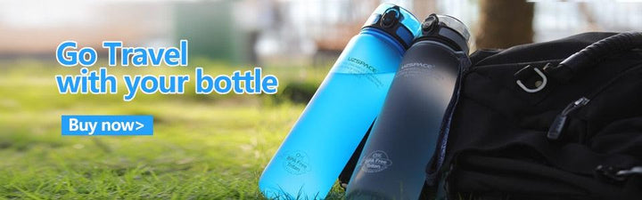 زجاجة مياه للرياضة سعة كبيرة مانعة للتسرب - متجر بيوتي سنتر