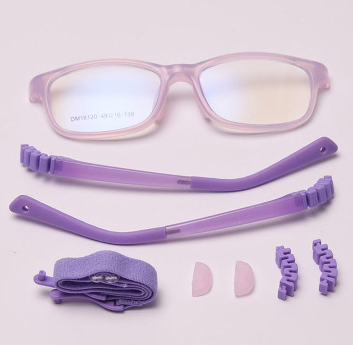 نظارات بصرية للأطفال اطارات مربعة - متجر بيوتي سنتر