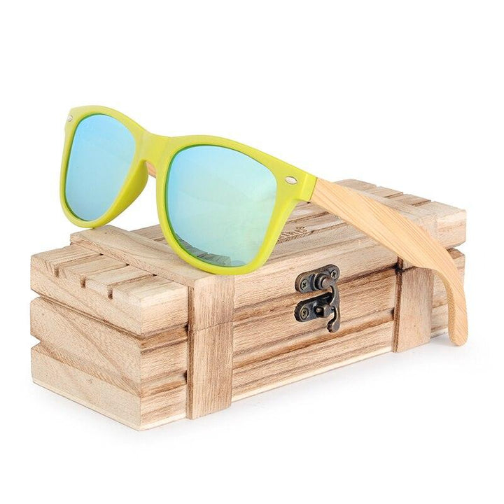 نظارات شمسية خشبية فاخرة للرجال والنساء - متجر بيوتي سنتر