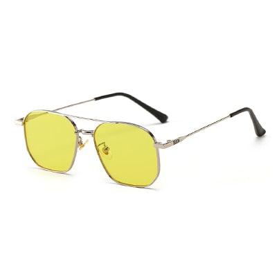 نظارات شمسية للنساء والرجال عدسات ملونة إطار معدني - متجر بيوتي سنتر