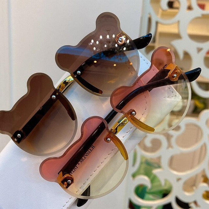نظارات شمسية للاطفال شكل الدب - متجر بيوتي سنتر