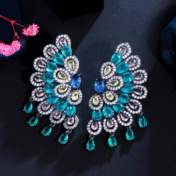 اقراط cwwzans متعددة من الزركونيوم للنساء - متجر بيوتي سنتر