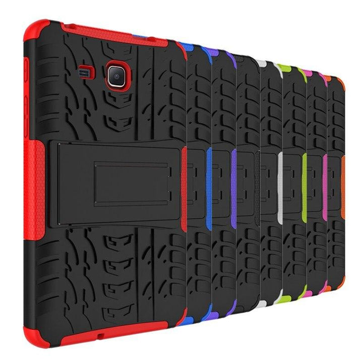 غلاف لسامسونج غالاكسي  tab A 7.0 2016 SM-T280 SM-T285 T280 TPU + PC T280 T285  بألوان  متنوعة - متجر بيوتي سنتر